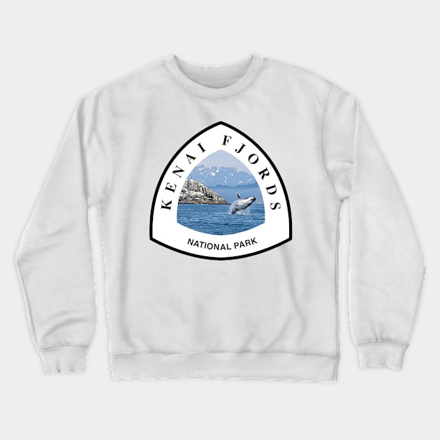 Kenai Fjords National Park trail marker Crewneck Sweatshirt by nylebuss